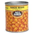 All Gold  Baked Beans in Tomato Sauce